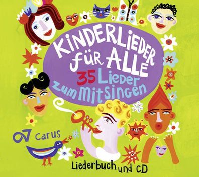 Various: Kinderlieder für Alle (Liederbuch und CD) - Carus