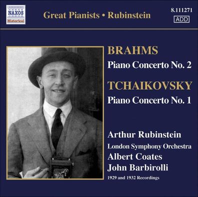 Johannes Brahms (1833-1897): Klavierkonzert Nr.2 - Naxos - (C