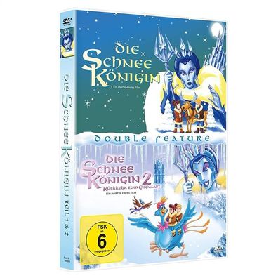 Schneekönigin 1 & 2 - Cover B - 375 Media - (DVD Video / ANIM