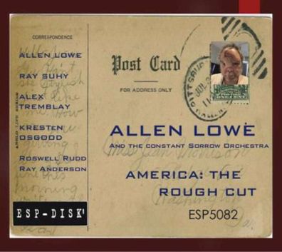 Allen Lowe & The Constant Sorrow Orchestra: America: The Rough Cut - - (CD / A)