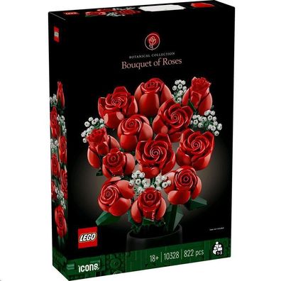 LEGO® iCONS Botanicals Rosenstrauß 10328 - 10328 - (Spielware
