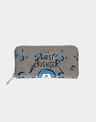 Marvel - Captain America AOP Zip Around Wallet - Difuzed GW517
