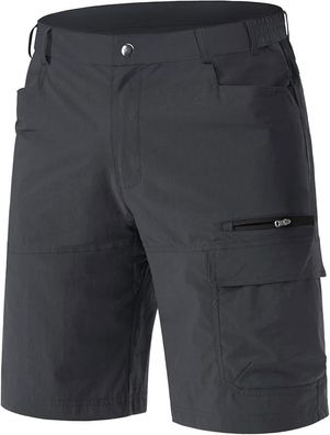 Eklentson Schnelltrocknende Herren-Cargoshorts Leicht,4-Wege-Stretch