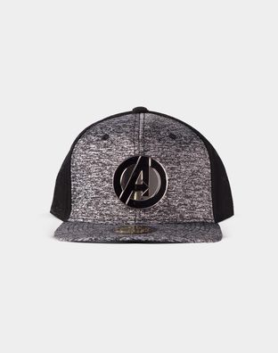 Marvel - Metal Avengers Logo Snapback - Difuzed SB097529AVG