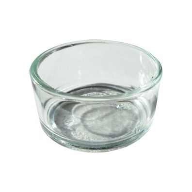 Teelichtbehälter aus Glas