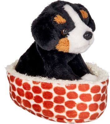 Die Spiegelburg, Berner Sennenhund Bruno im Korb, Lustige Tierparade 17845