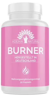 Adema Natural® BURNER - aktiviert Ihren Stoffwechsel - unterstützt den Fettabbau