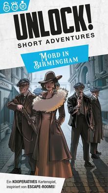 Unlock! Short Adventures | Mord in Birmingham - Einzelszenario