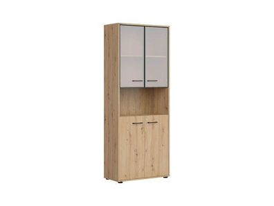Aktenschrank Space Office x 80 x 202,5 cm | Braun