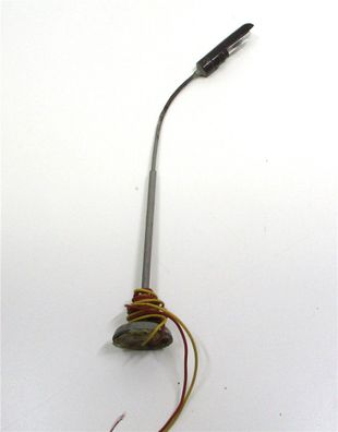 Spur H0 Peitschenleuchte mit Glühbirne (geprüft) OVP (Z168-2)