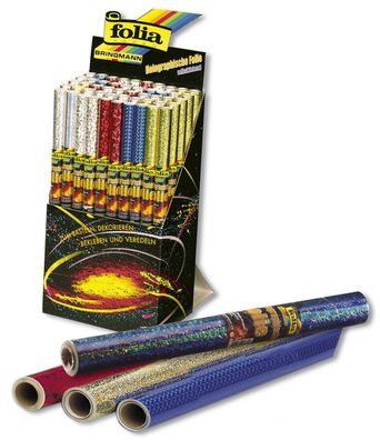 Folia 310 Hologrammfolie - selbstklebend, 6 Motiven, sortiert
