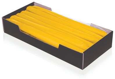 Eika 203039.083 Spitzkerzen - Ø25 mm, Höhe 250 mm, maisgelb