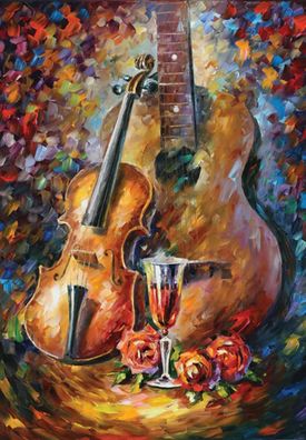 Gitarre und Geige