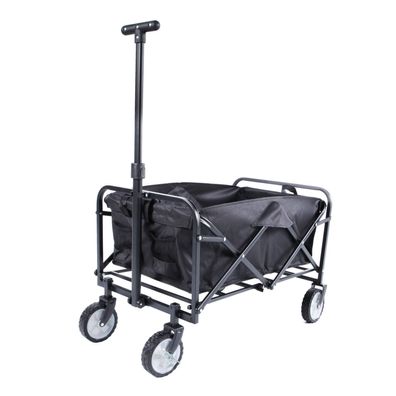 Faltbarer Bollerwagen Transportwagen Handwagen Gartenwagen Stahlrahmen bis 80kg