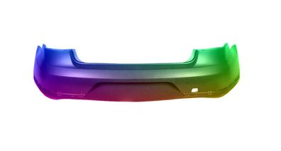 Stoßstange Hinten Vw Passat B7 2010-2015 HighLine PDC Lackiert In Wunschfarbe