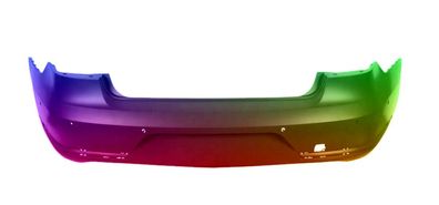 Stoßstange Hinten Für Vw Passat B7 2010-2015 HighLine 6 PDC Lackiert In Wunschfarbe
