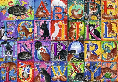 Das Alphabet der Katzen