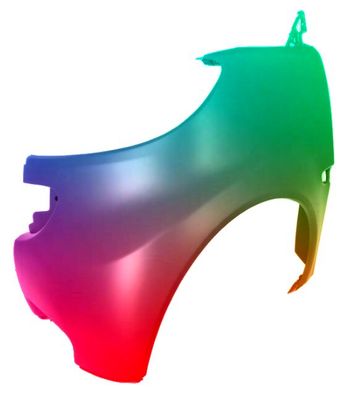 Kotflügel Links Für Smart Fortwo (W451) 2007-2014 Lackiert In Wunschfarbe