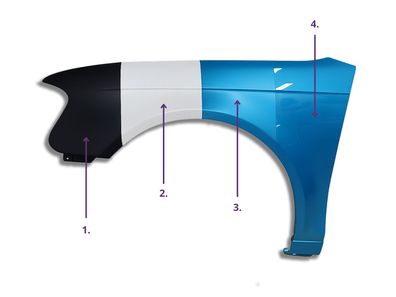 Motorhaube Für Smart Fortwo (W451) 2007-2014 Lackiert In Wunschfarbe