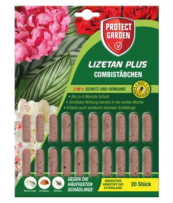 Protect GARDEN® Lizetan® Plus Combistäbchen, 20 Stück
