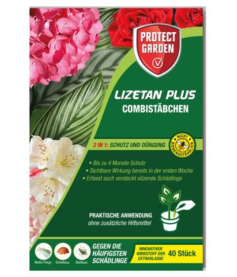 Protect GARDEN® Lizetan® Plus Combistäbchen, 40 Stück