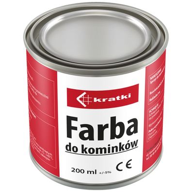 Farbe für Kamine 200 ml