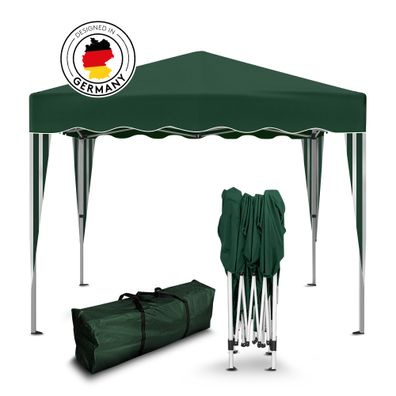 Kronenburg Faltpavillon wasserdicht Pavillion Gartenzelt Dachmaß 3x3m grün