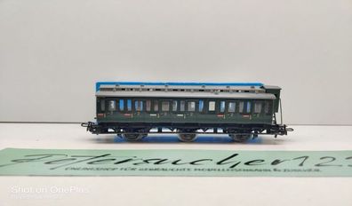 Märklin H0 AC 4005 Abteilwagen mit Brmsrhs / 2. Kl. / DB / OVP blau