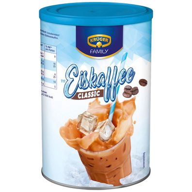 Krüger Eiskaffee Classic löslicher Bohnenkaffee mit kalter Milch 275g