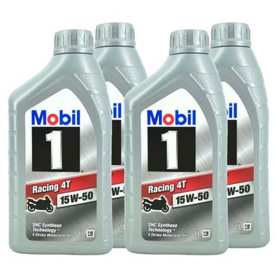 Mobil 1 Racing 4T 15W-50 4x1 Liter