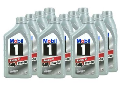 Mobil 1 Racing 4T 15W-50 11x1 Liter