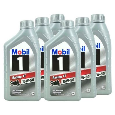 Mobil 1 Racing 4T 15W-50 6x1 Liter