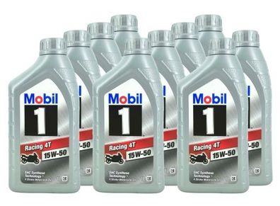 Mobil 1 Racing 4T 15W-50 10x1 Liter