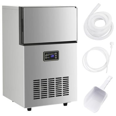 Eiswürfelmaschine 45kg/24h - leise, 36 Würfel/Zyklus, für Haus & Gastro