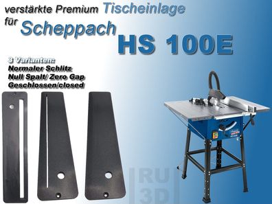 verstärkte Tischeinlage für Scheppach HS100E Tischkreissäge Einlegeplatte