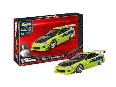 Revell 1:25 7691 Fast & Furious Brian's 1995 Mitsubishi Eclipse