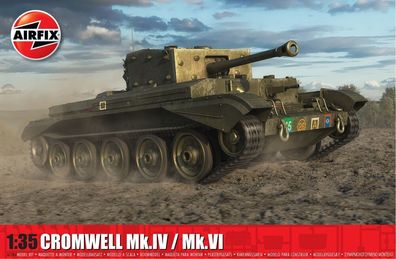 Airfix 1:35 A1384 Cruiser Mk. VIII A27M Cromwell Mk. IV / Mk. VI