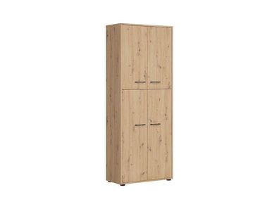 Aktenschrank Space Office x 80 x 202,5 cm | Braun