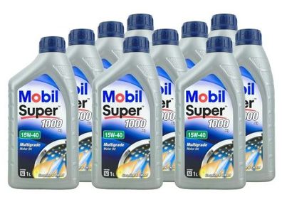 Mobil Super 1000 X1 15W-40 10x1 Liter