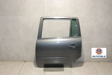 Opel Zafira B Tür hinten links Fahrerseite Z177 Karbongrau DR59Y