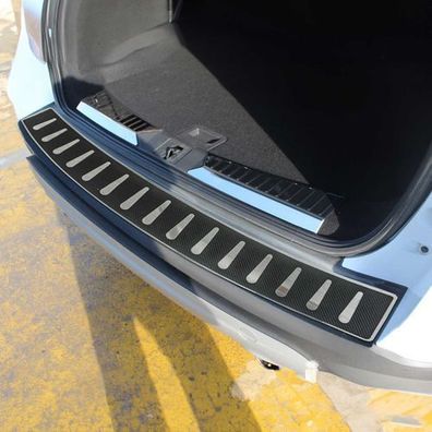 Ladekantenschutz Stoßstange für Ford Kuga 2013-2020 Edelstahl Kohlefaserfolien