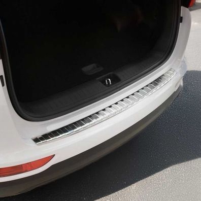 Ladekantenschutz Stoßstangenschutz für Kia Sportage 4 2015-2018 Edelstahl Silber