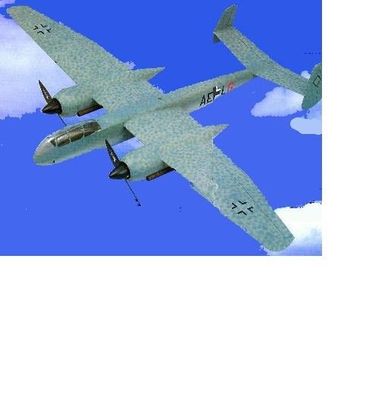 Aeronaut Heinkel He 219 Uhu 134200 Aeronaut 1342/00 Bausatz