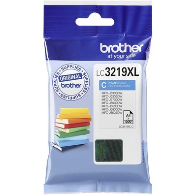 Brother LC-3219XLC - XL - Cyan - Original - Blisterverpackung - Tintenpatrone