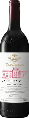 Vega Sicilia Valbuena 5° 2018 0.75 L Flasche (Gr. 0.75 L Flasche)