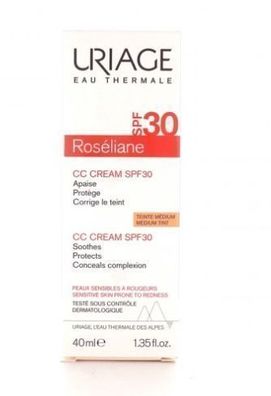 Uriage Roseliane CC Creme mit Farbkorrektur SPF30 40ml