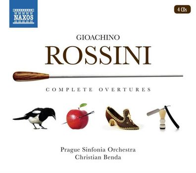 Gioacchino Rossini (1792-1868): Sämtliche Ouvertüren - Naxos 0