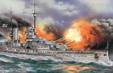ICM 1:350 S.005 Markgraf WWI German Battleship - NEU