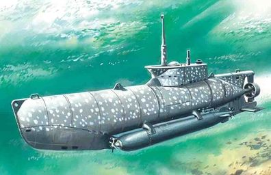 ICM 1:72 S.006 U-Boot Type XXVII Seehund early