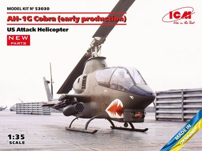 ICM 1:35 53030 AH-1G Cobra (early production), US Attack Helicopter